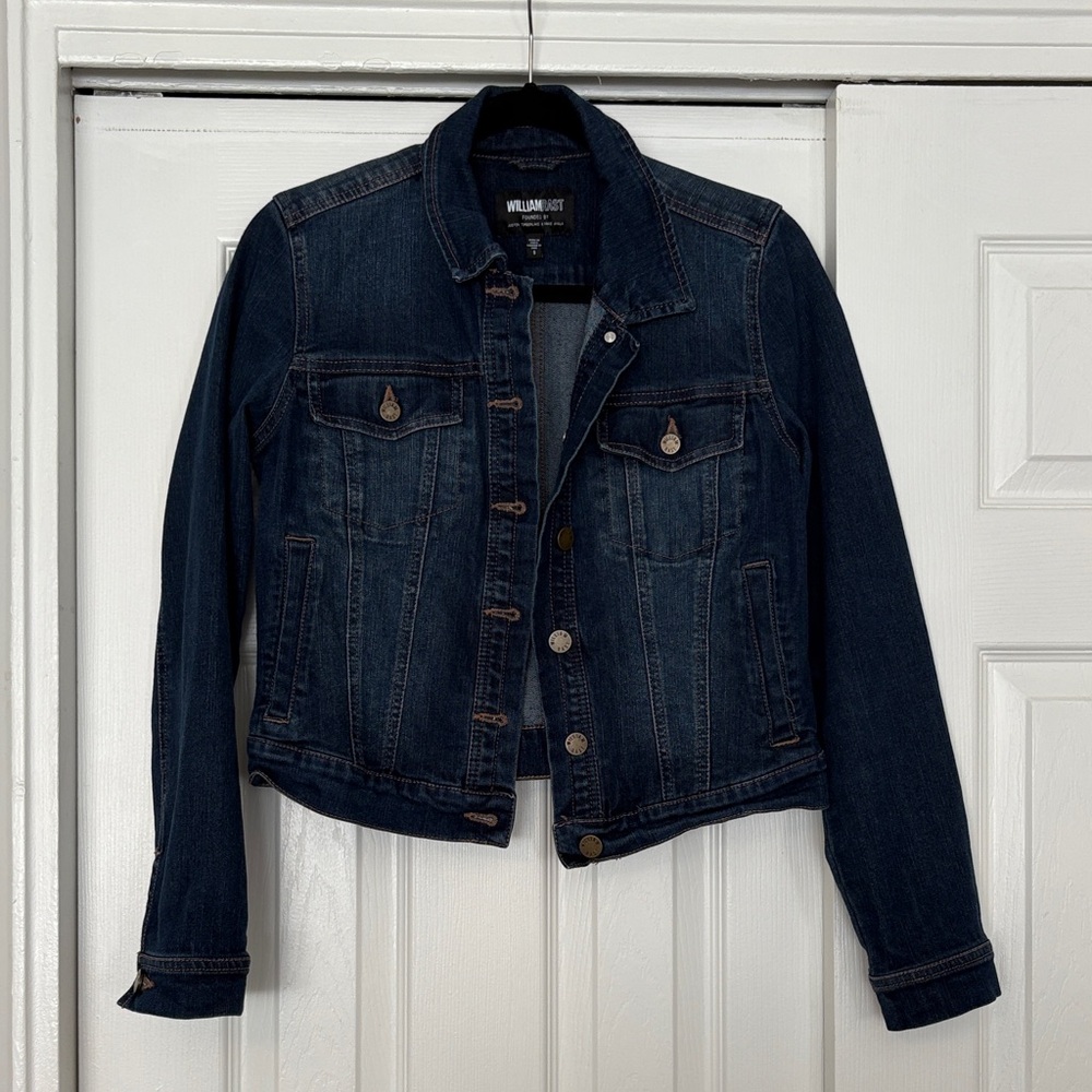 William Rast Indigo Denim Jacket